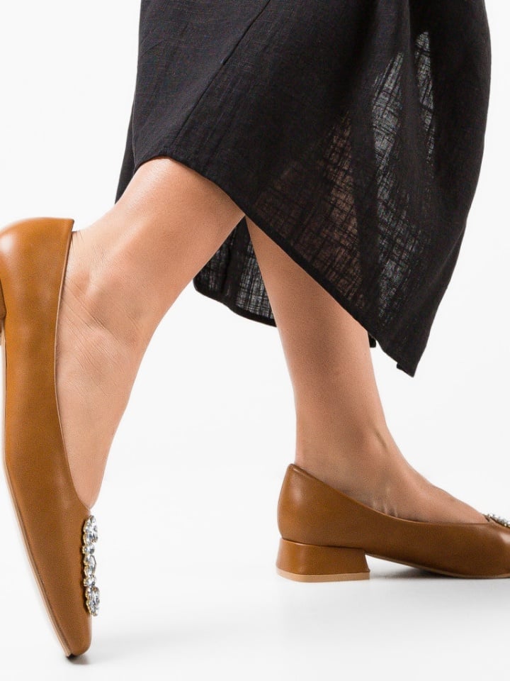 Pantofi dama Christopher Bej