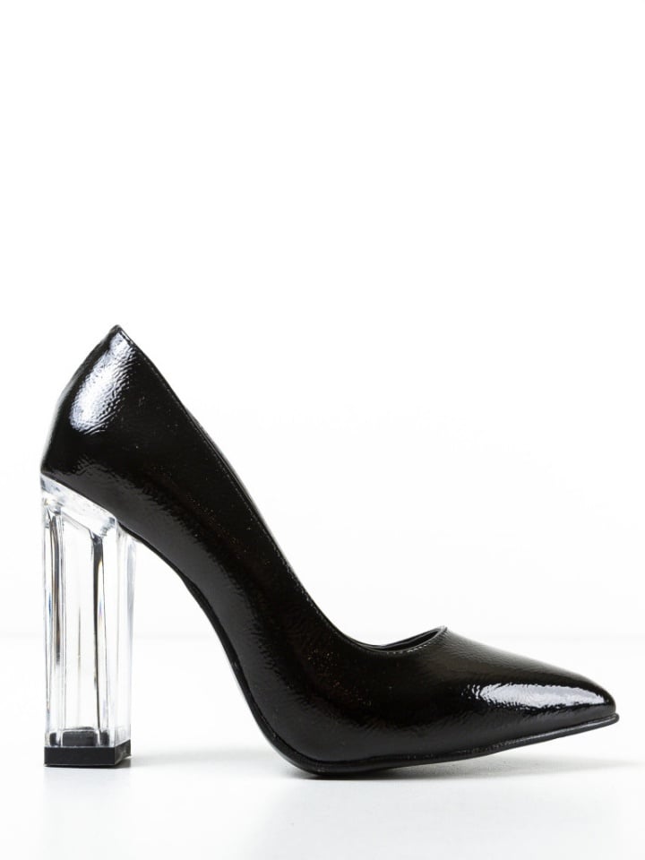 Pantofi Uflet Argintii