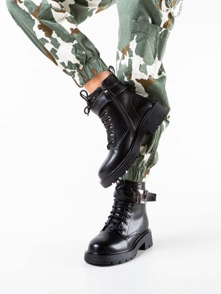 Ghete dama Brandon Negre