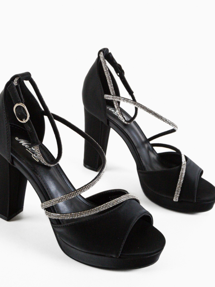 Sandale cu toc Tilburg Bej