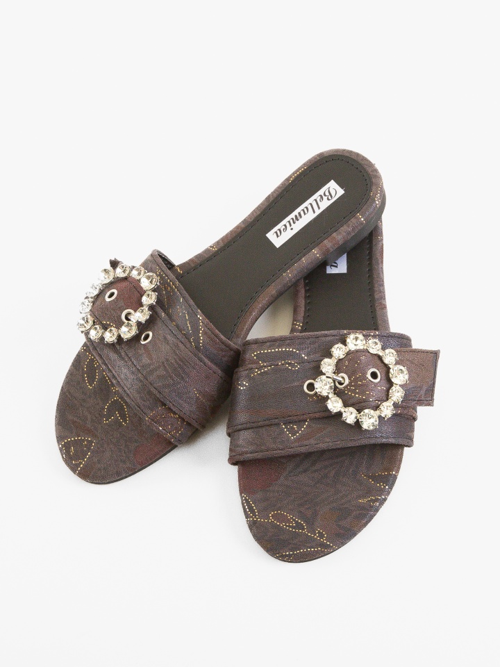 Papuci dama Saul Rosii