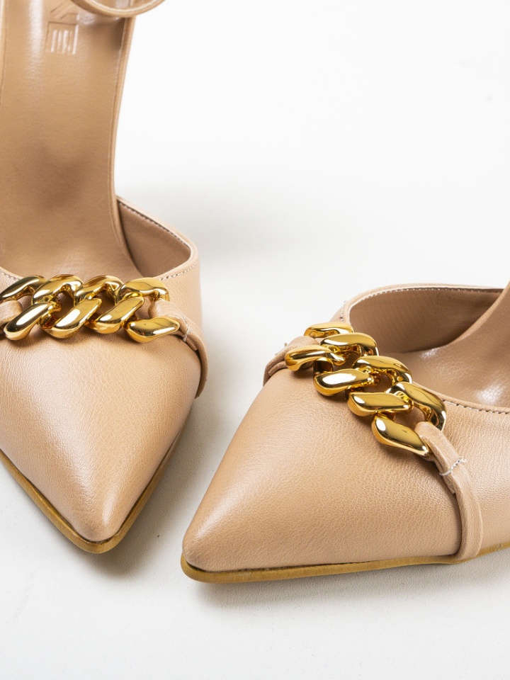 Pantofi Deler Argintii