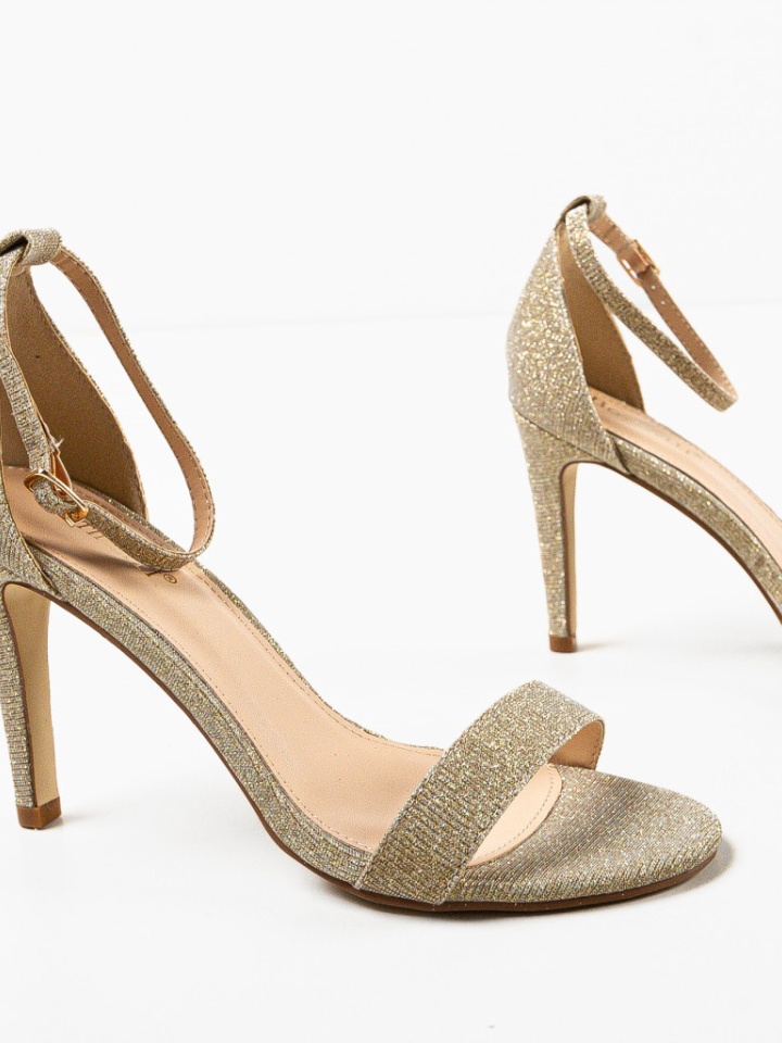 Sandale cu toc Ayrane Negre