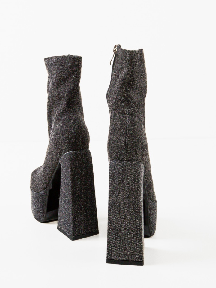 Botine dama Huron Albe