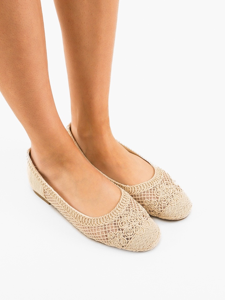 Balerini dama Ciara Bej