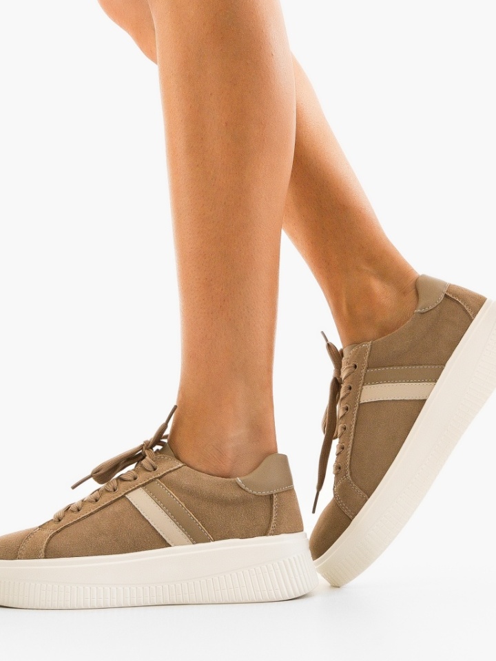 Sneakers dama Wansa Bej 2