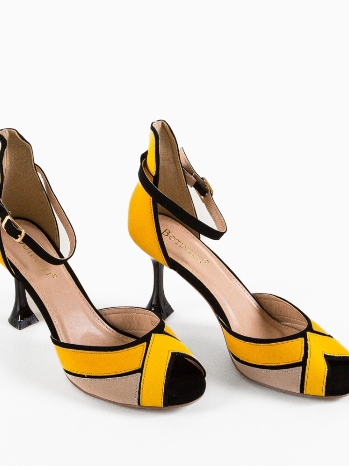 Sandale cu toc Armo Roz