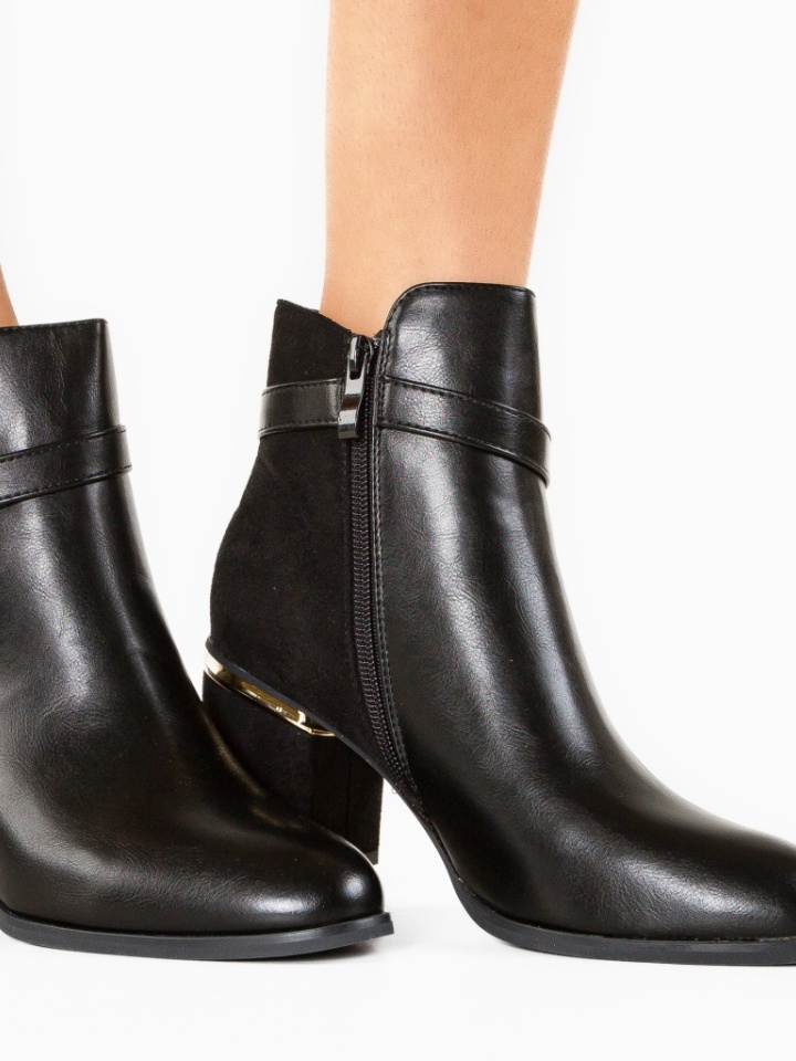 Botine dama Hale Negre