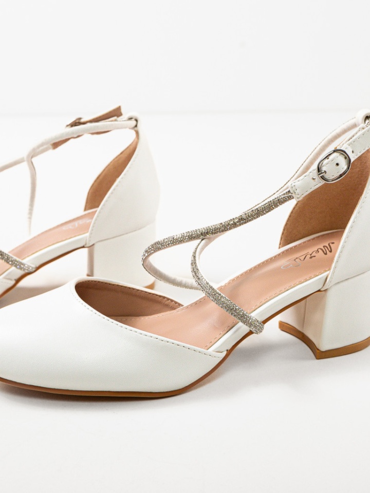 Pantofi dama Plikam Albi