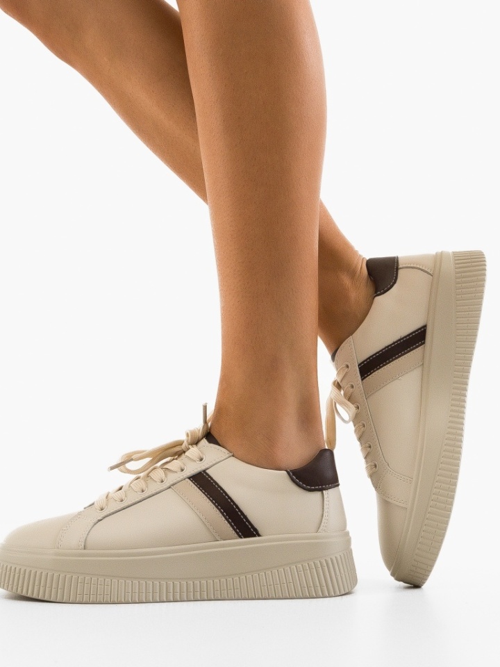 Sneakers dama Wansa Bej 2