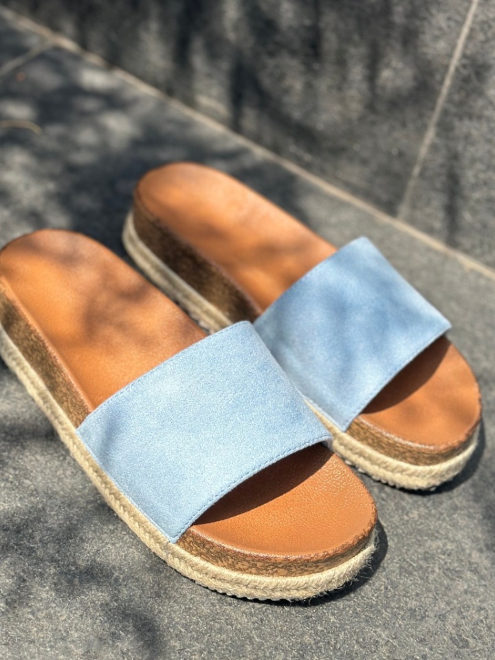 Papuci dama Andy Albastri