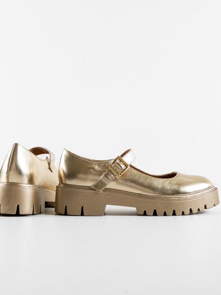 Pantofi casual dama Mersey Aurii