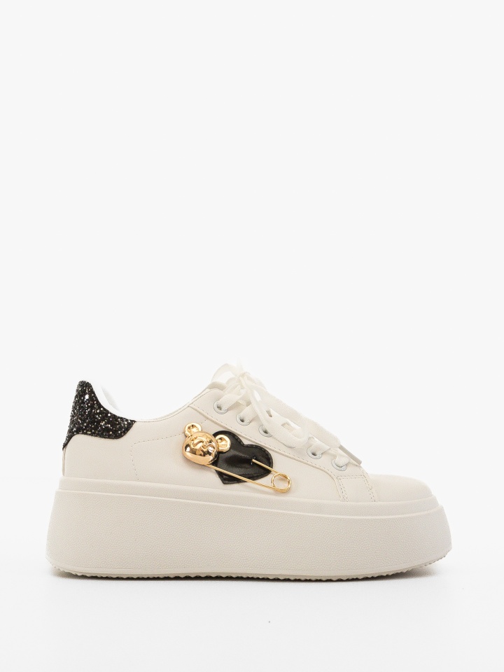 Sneakers dama Neela Argintii