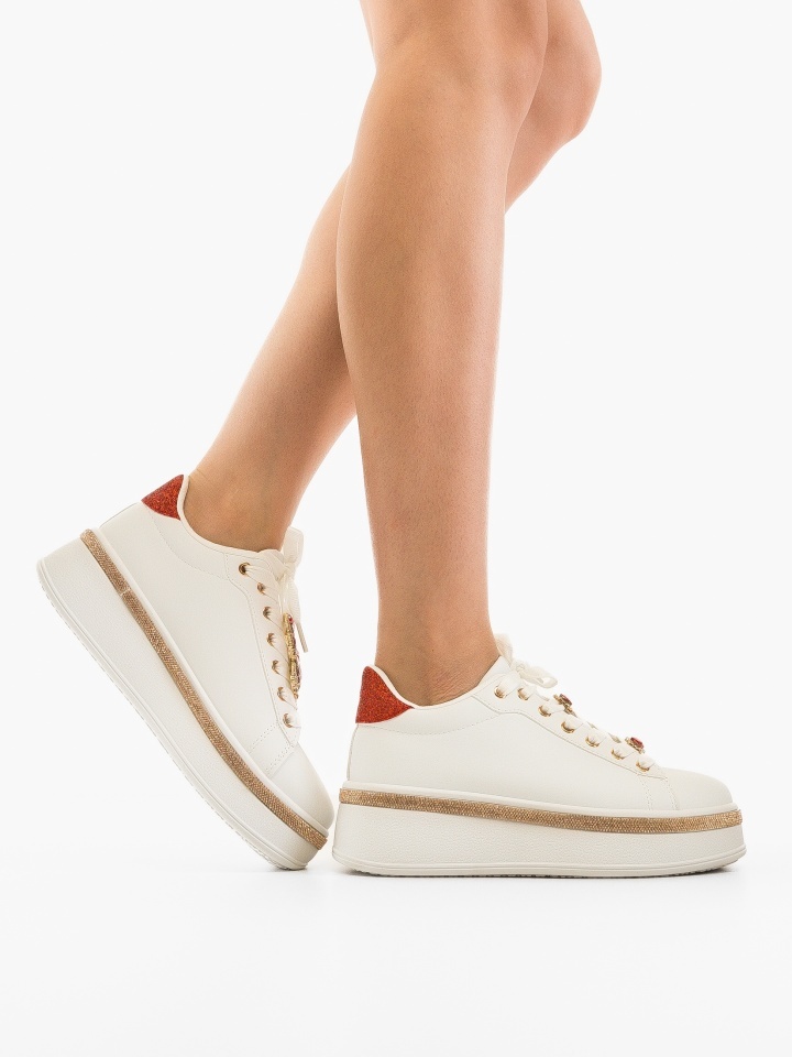 Sneakers dama Weland Rosii