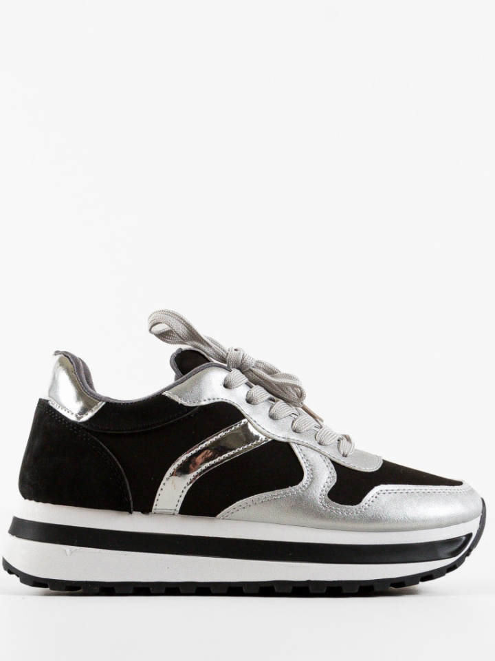 Pantofi Sport Agnes Argintii