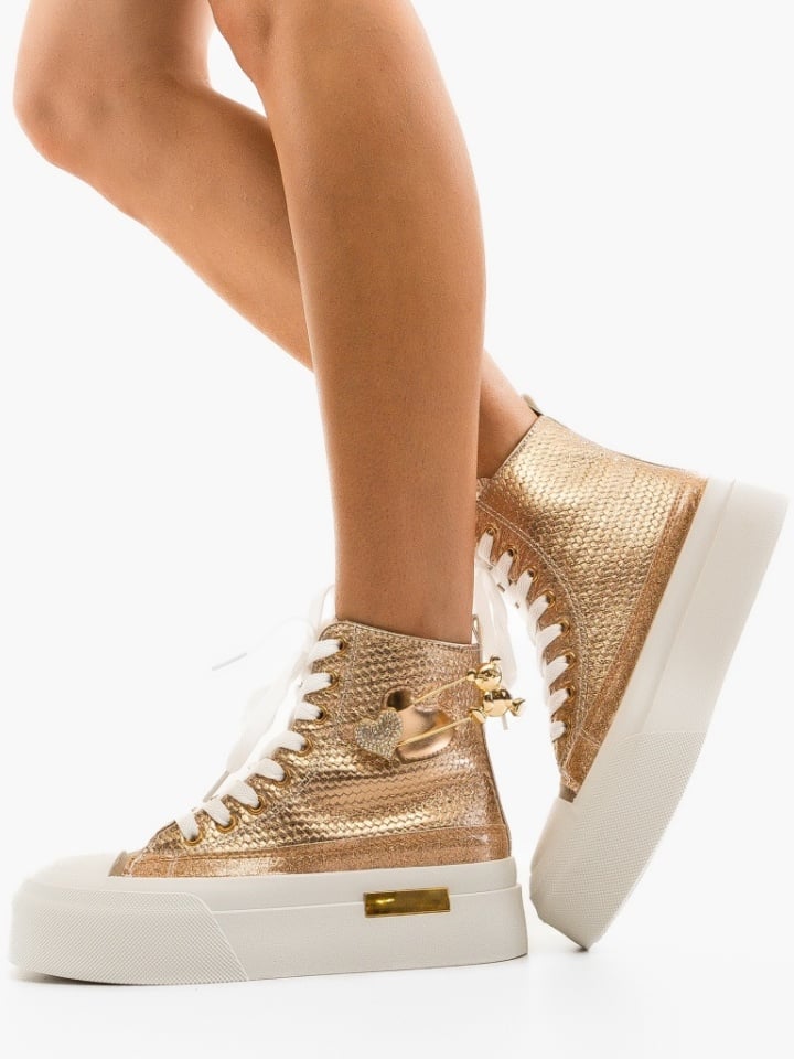 Pantofi Sport Rishi Aurii 2