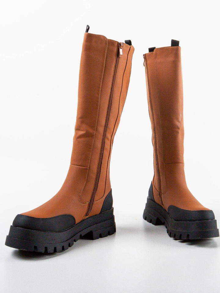 Cizme dama Salter Camel