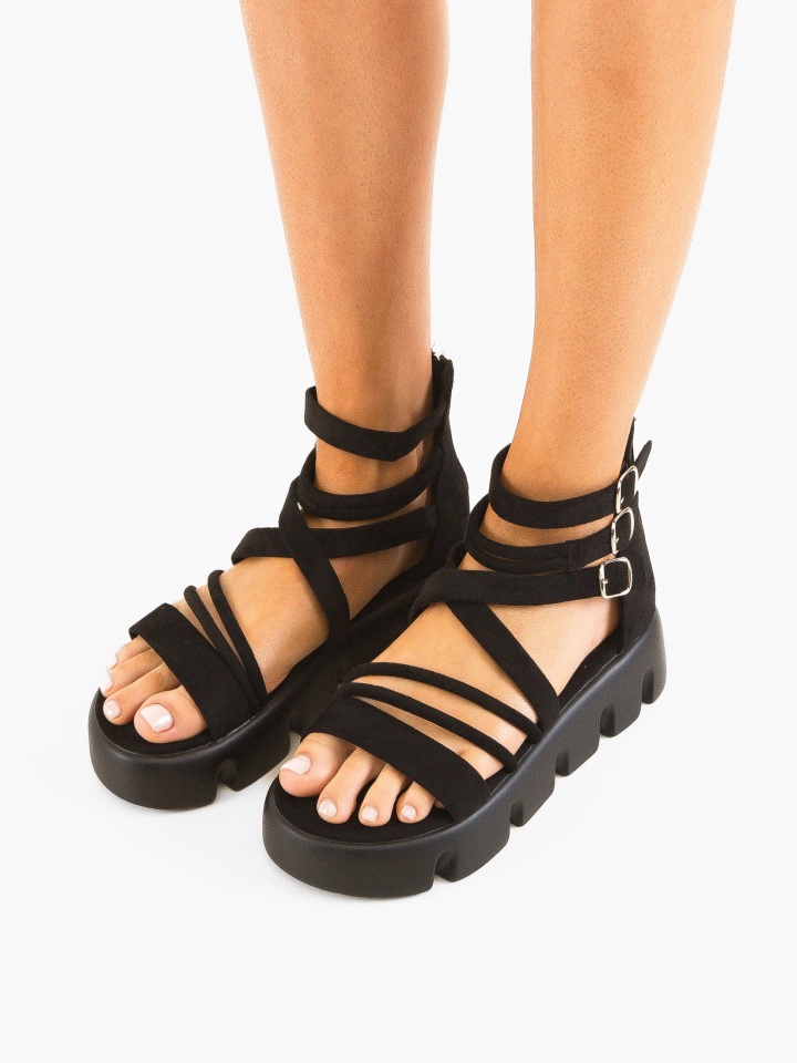 Sandale dama Aritsia Negre