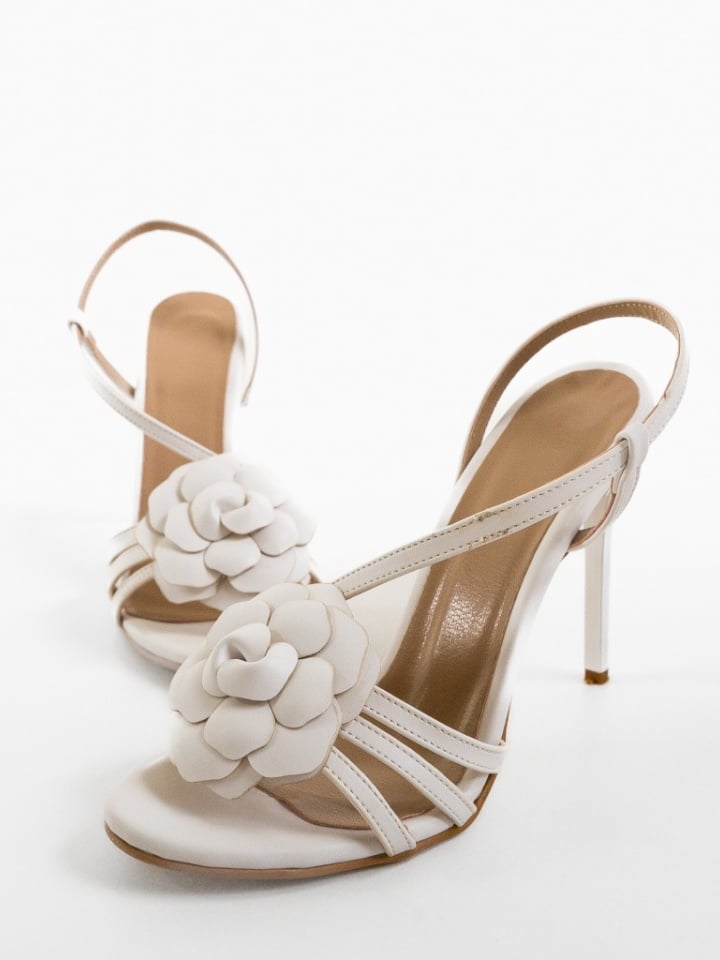 Sandale cu toc Hymko Argintii