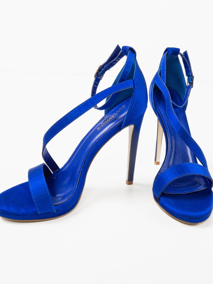 Sandale cu toc Lindon Fuchsia