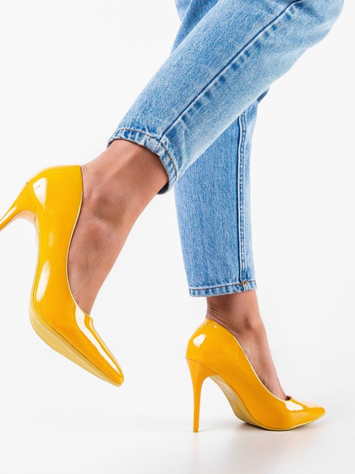Pantofi dama Chiel Galbeni