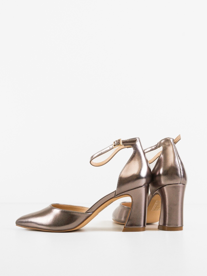 Pantofi dama Jeremy Argintii