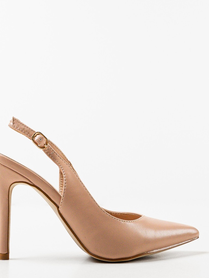 Pantofi cu toc Amani Bej