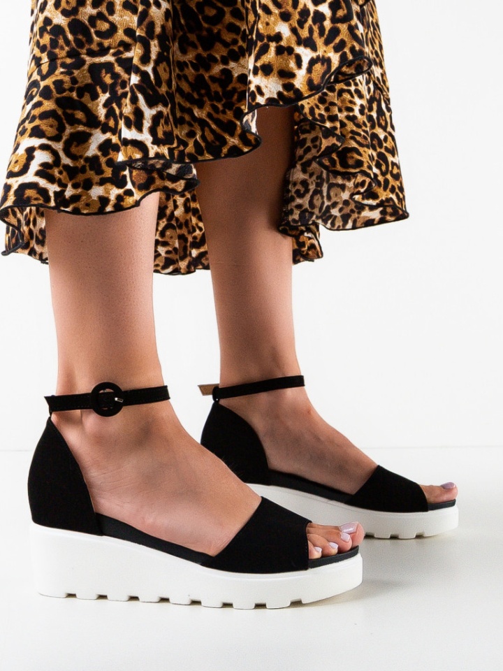 Platforme dama Leonida Negre 3