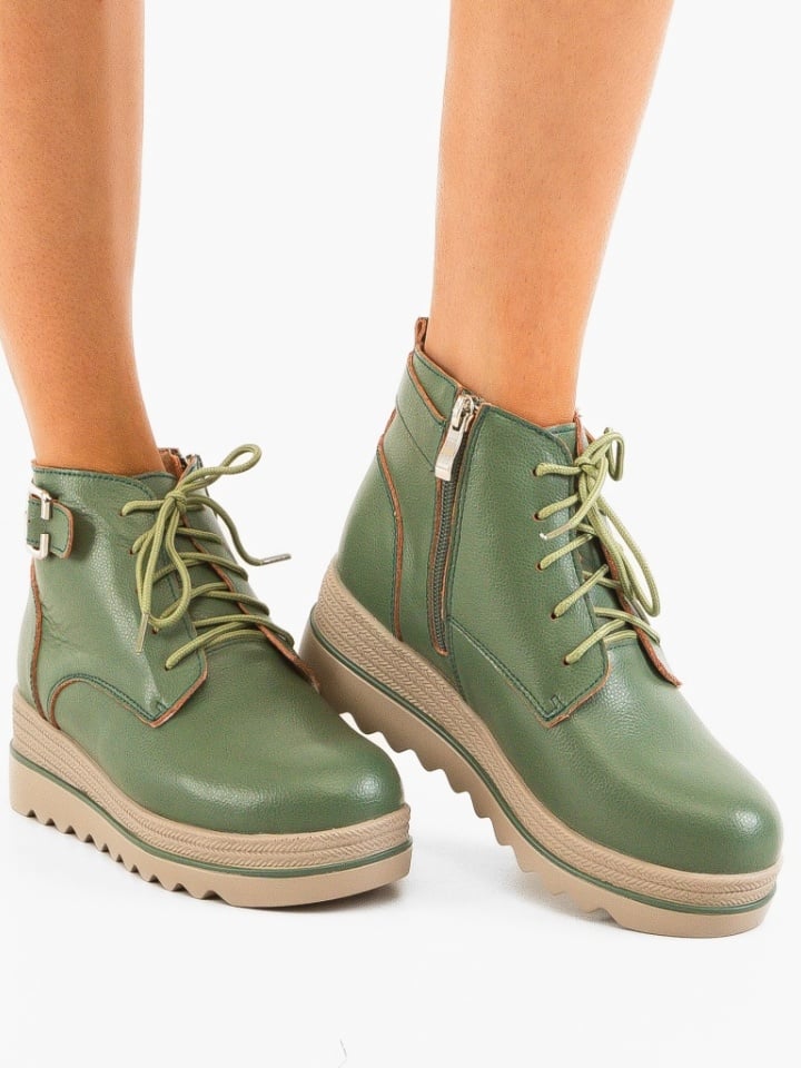 Ghete dama Solders Bej