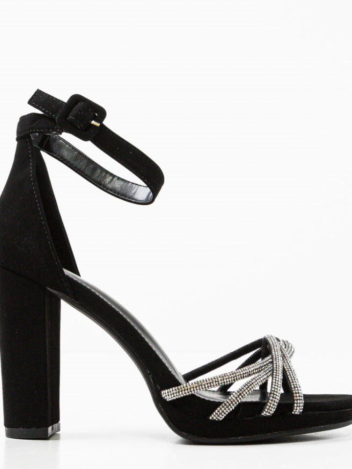 Sandale cu toc Christine Negre