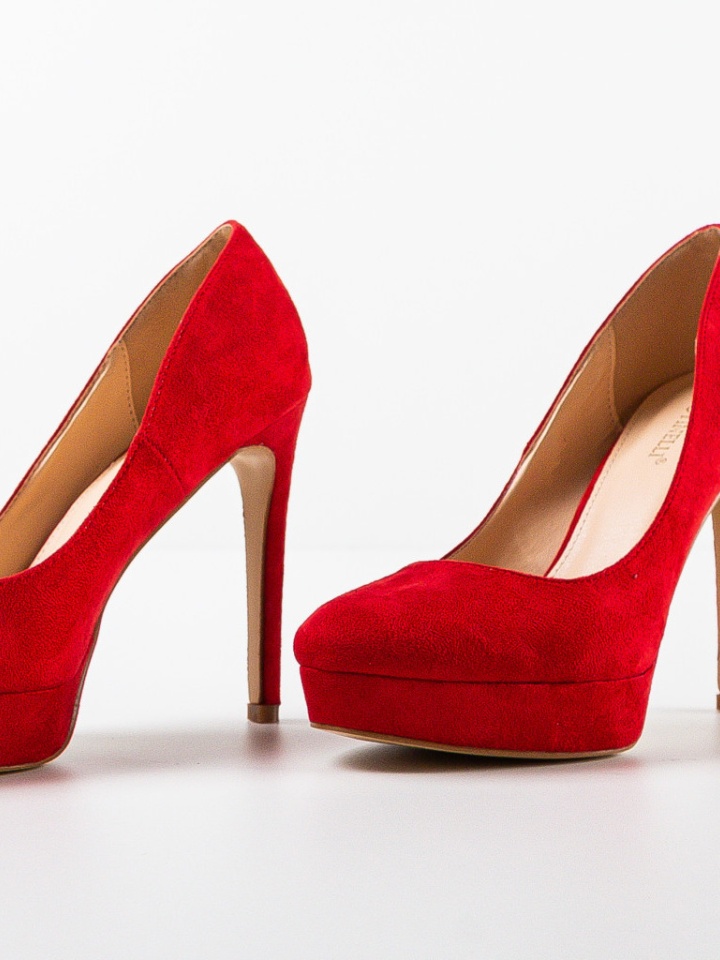 Pantofi dama Tianna Rosii