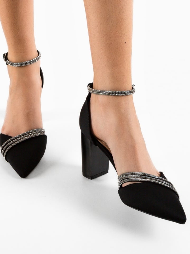 Pantofi cu toc Congo Fuchsia