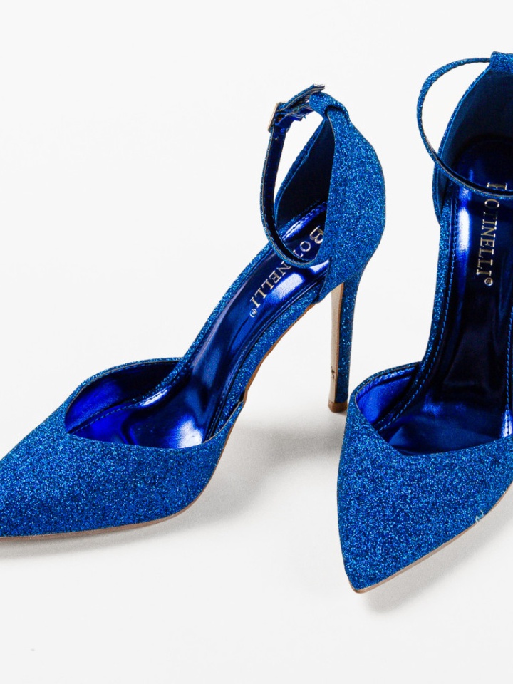 Pantofi cu toc Sofly Argintii