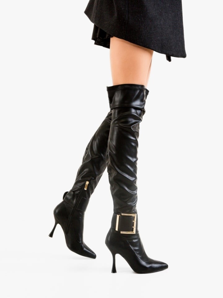 Cizme dama Solenne Bej