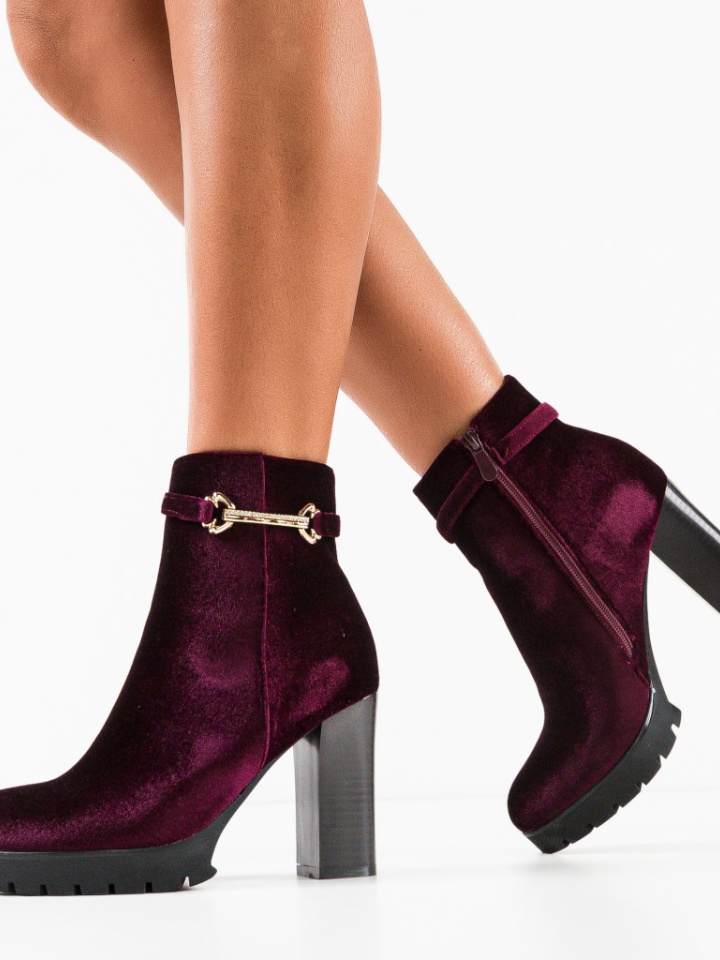 Botine dama Luqma Mov