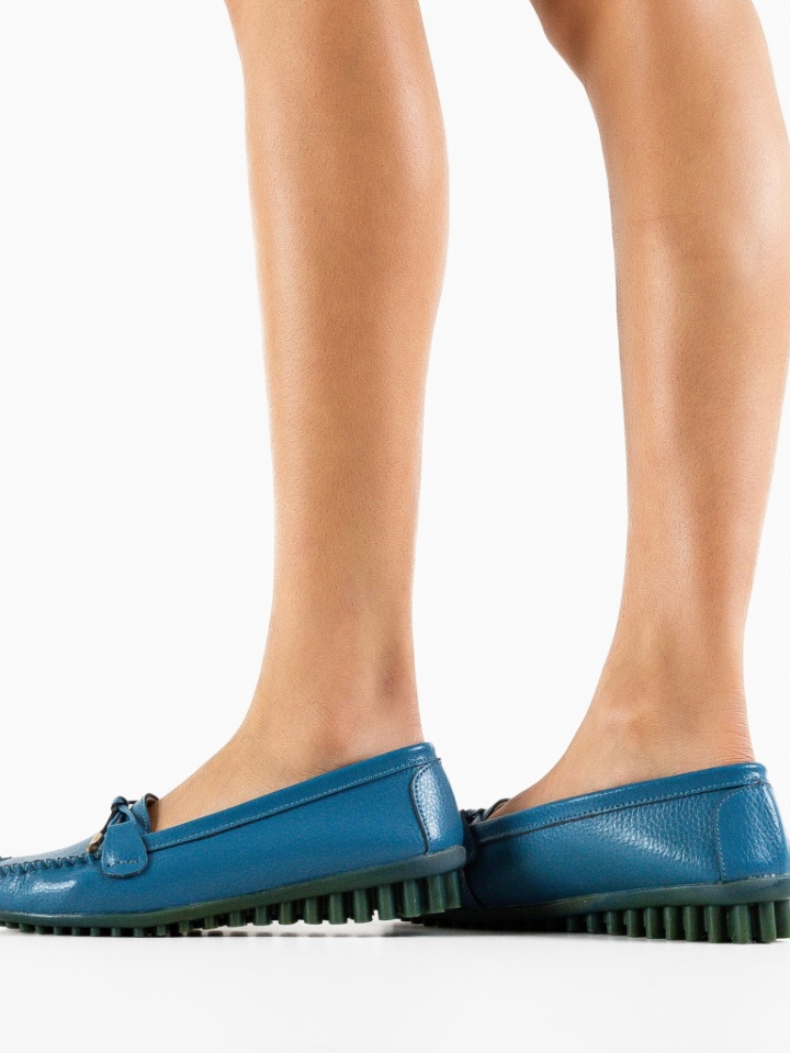 Pantofi Casual Zanetti Albastri