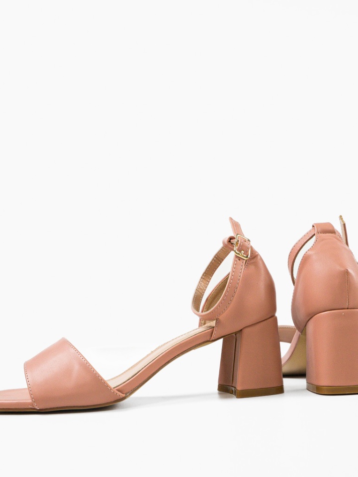 Sandale cu toc Mayare Negre