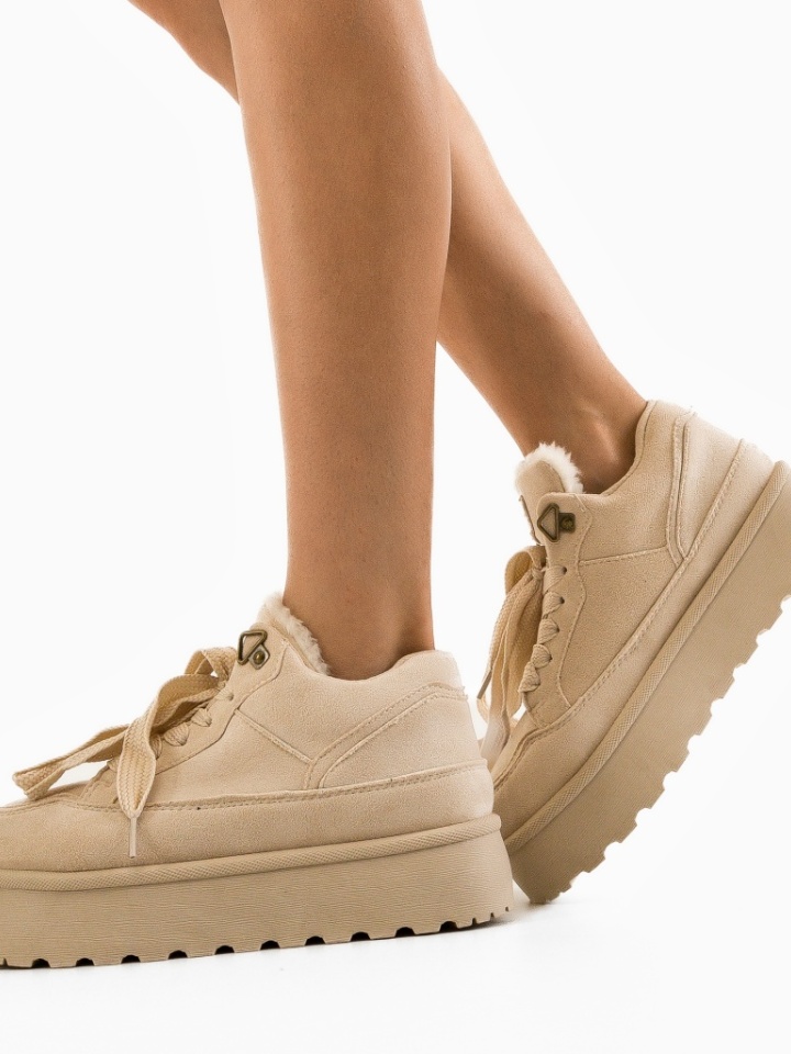 Sneakers dama Pardy Bej