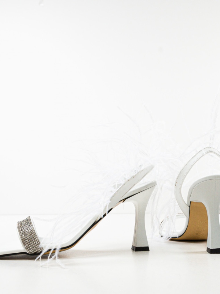 Sandale cu toc Geamelya Negri 2