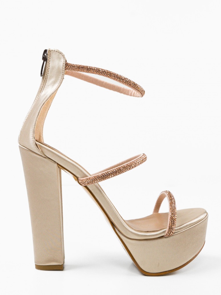 Sandale cu toc Geamelya Negri 2