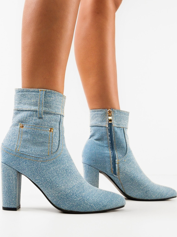 Botine dama Jean Albastre 2