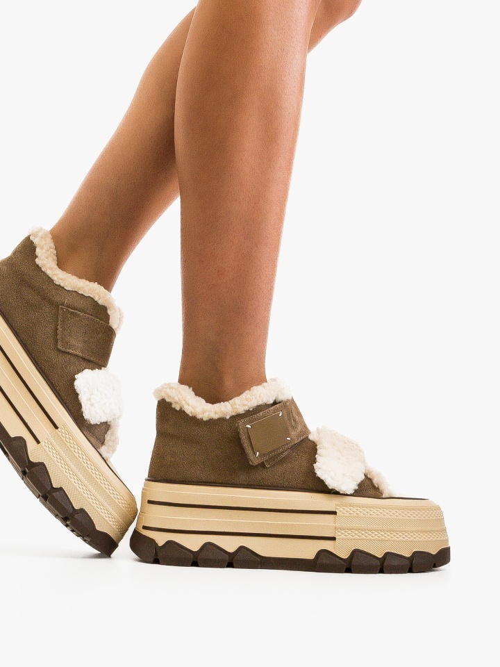 Sneakers dama Ojuh Camel