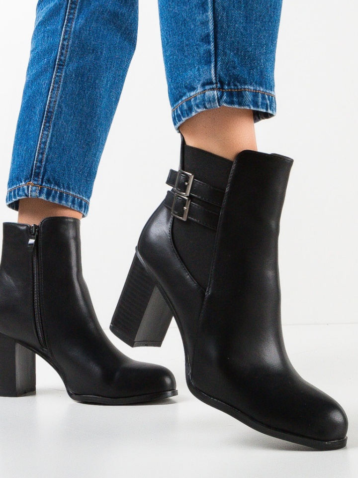 Botine dama Finlay Negre