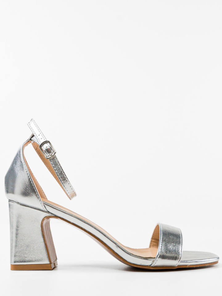 Sandale cu toc Imma Bej