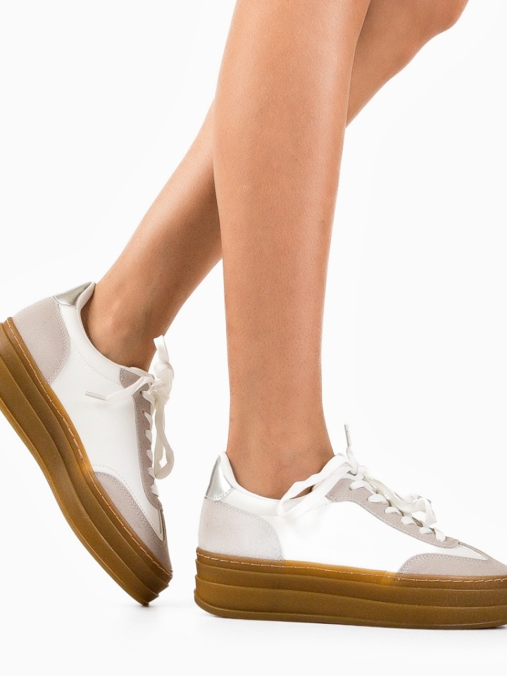 Sneakers dama Jaswin Khaki