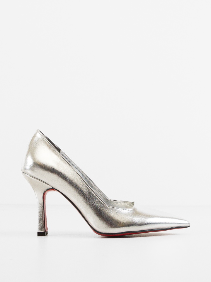 Pantofi stiletto Vobka Bej