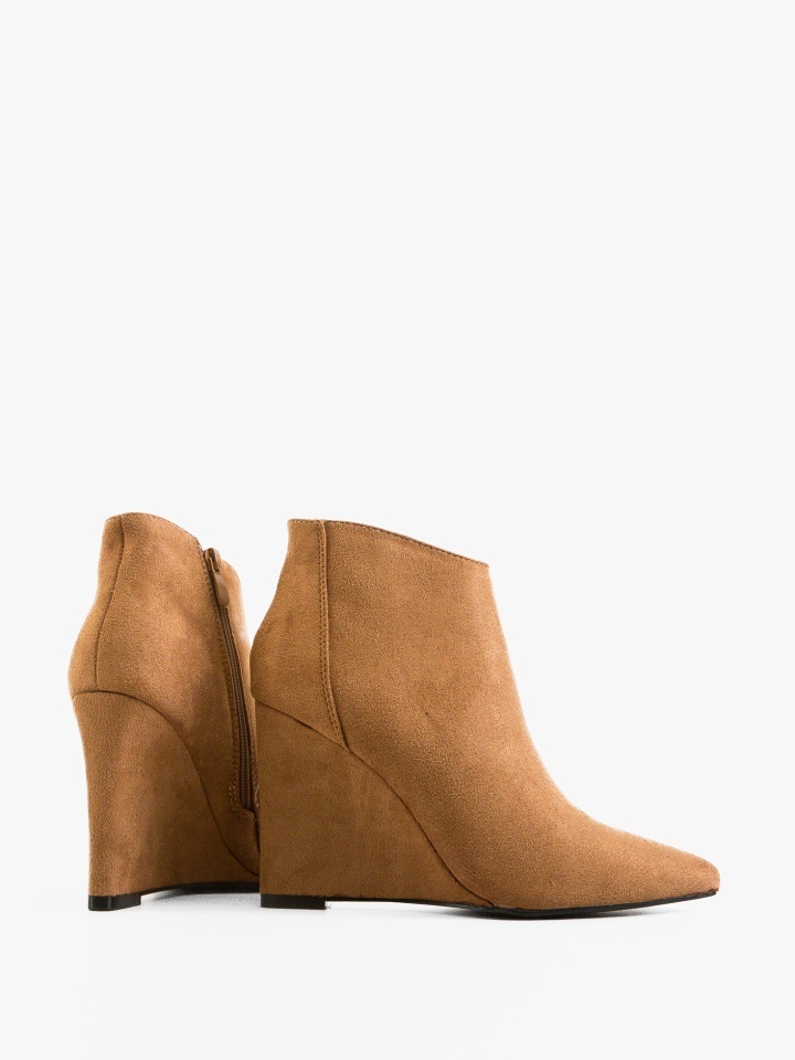 Botine dama Patton Camel