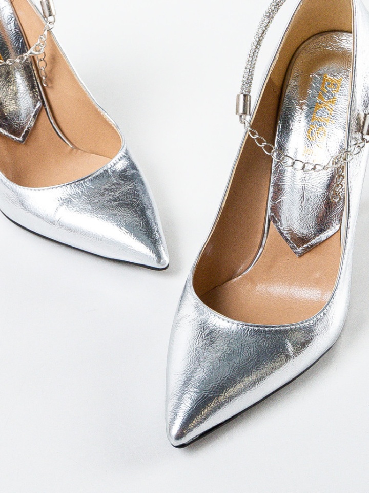 Pantofi dama Alesya Argintiii