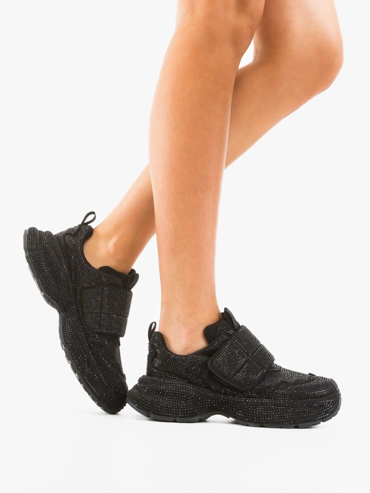 Sneakers dama Tanba Negre