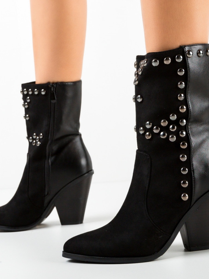 Botine dama Baird Negre